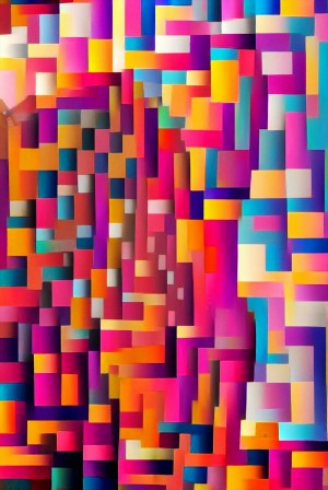 Geometric Abstract Painting